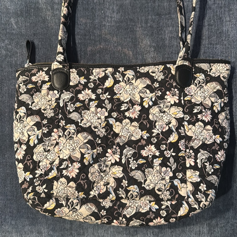Vera Bradley Women’s Shoulder Bag with ID Case & Lanyard